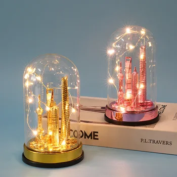 Home Decoration Figurines Oriental Pearl Tower Model Night Light Model Home Decoration Accessories Bedside Decor Ornaments Gifts
Home Decoration Figurines Oriental Pearl Tower Model Night Light Model Home Decoration Accessories Bedside Decor Ornaments Gifts
