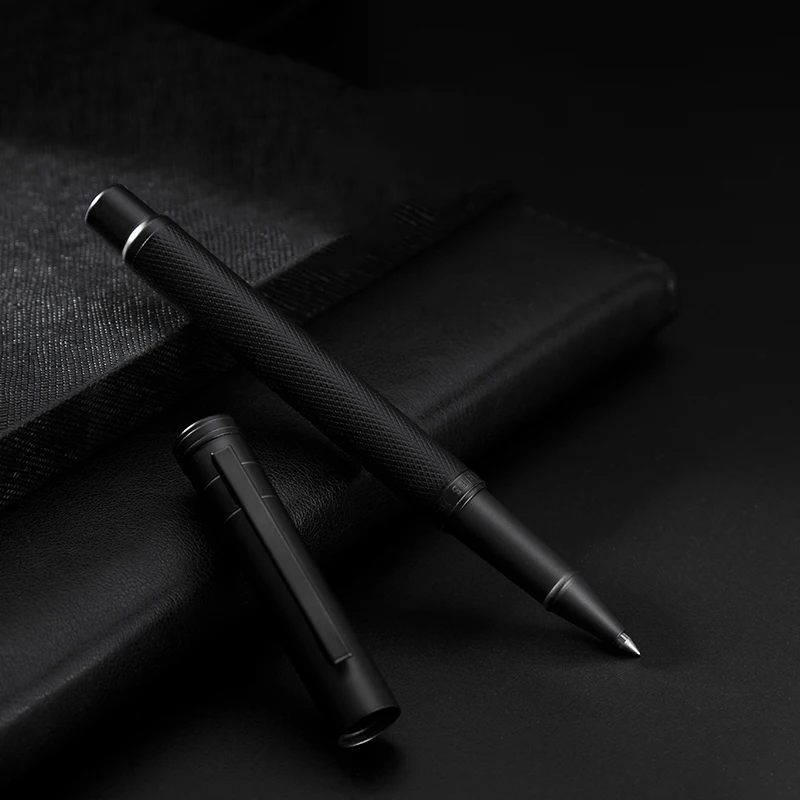 HongDian Black Rollerball Pen Beautiful Tree Texture Smooth 0.5mm Point Excellent Writing Gift Pen for Signature Business Office
HongDian Black Rollerball Pen Beautiful Tree Texture Smooth 0.5mm Point Excellent Writing Gift Pen for Signature Business Office