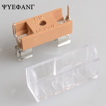 5PCS 5*20mm glass fuse holder transparent holder with transparent cover fuse blocks 5x20mm insurance header 250V
5PCS 5*20mm glass fuse holder transparent holder with transparent cover fuse blocks 5x20mm insurance header 250V