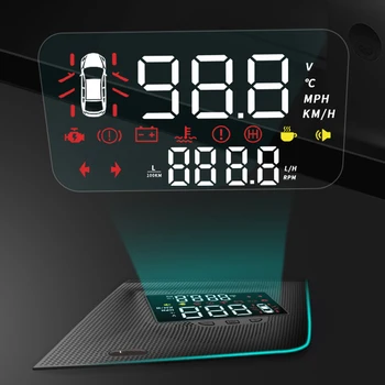 HUD Car Head Up Display Windshield Screen Projector Security Alarm Overspeed RPM Voltage Warning For Lexus ES XZ10 2018-2020
HUD Car Head Up Display Windshield Screen Projector Security Alarm Overspeed RPM Voltage Warning For Lexus ES XZ10 2018-2020