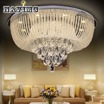 Contemporary LED Crystal Ceiling Light Lanterns Flush Mounted Lighting Fixture Hotel Project Lobby Lamps for Home Decorate
Contemporary LED Crystal Ceiling Light Lanterns Flush Mounted Lighting Fixture Hotel Project Lobby Lamps for Home Decorate