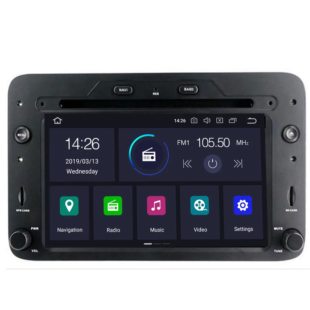 Автомобильный ANDROID 10 DVD GPS плеер для ALFA ROMEO 159 SPORTWAGON SPIDER BRERA Навигация Авто Радио