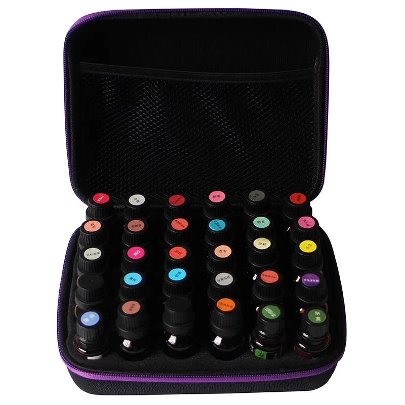 30 Compartments Essential Oil Storage Bag Portable Travel Essential Oil Bottle Organizer Women Perfume Oil Collecting Case
30 Compartments Essential Oil Storage Bag Portable Travel Essential Oil Bottle Organizer Women Perfume Oil Collecting Case