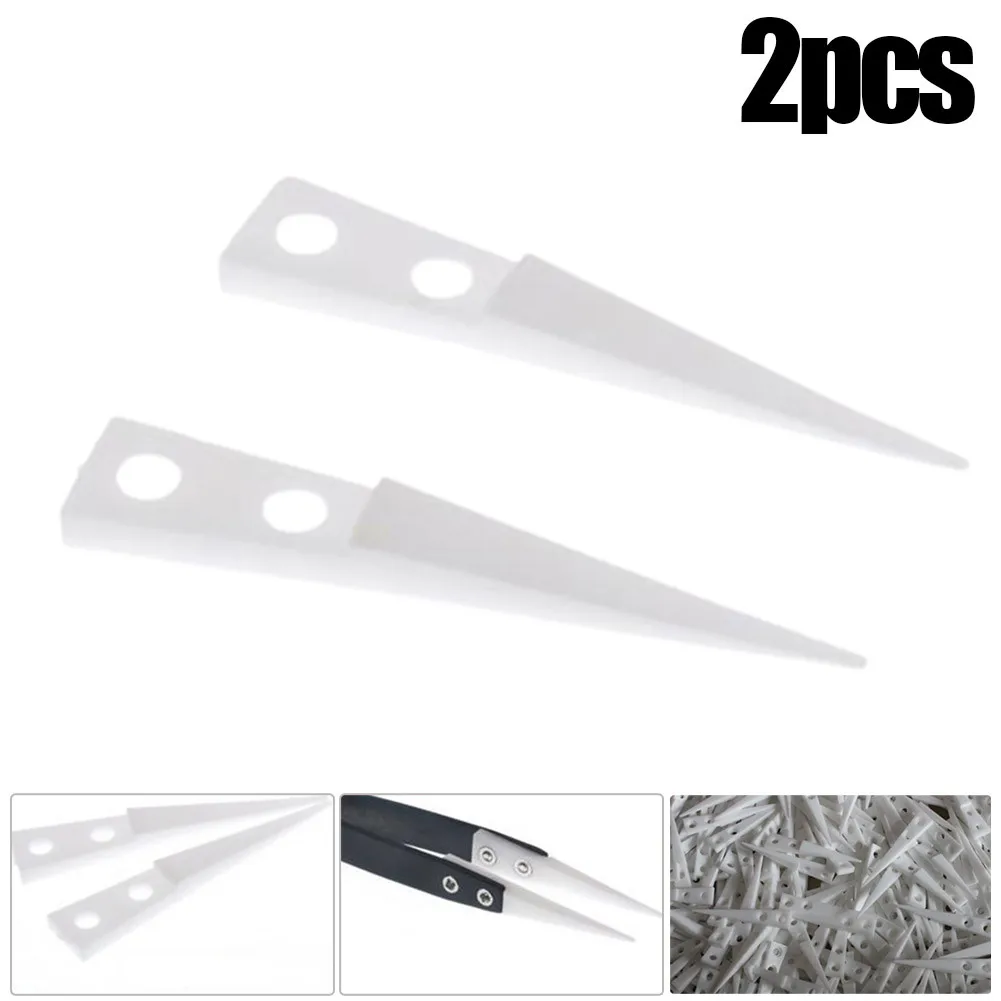 2pcs Insulated Straight Curved Tip Anti-static Ceramic Tweezers Industrial Ceramic Tweezers For Industry
2pcs Insulated Straight Curved Tip Anti-static Ceramic Tweezers Industrial Ceramic Tweezers For Industry