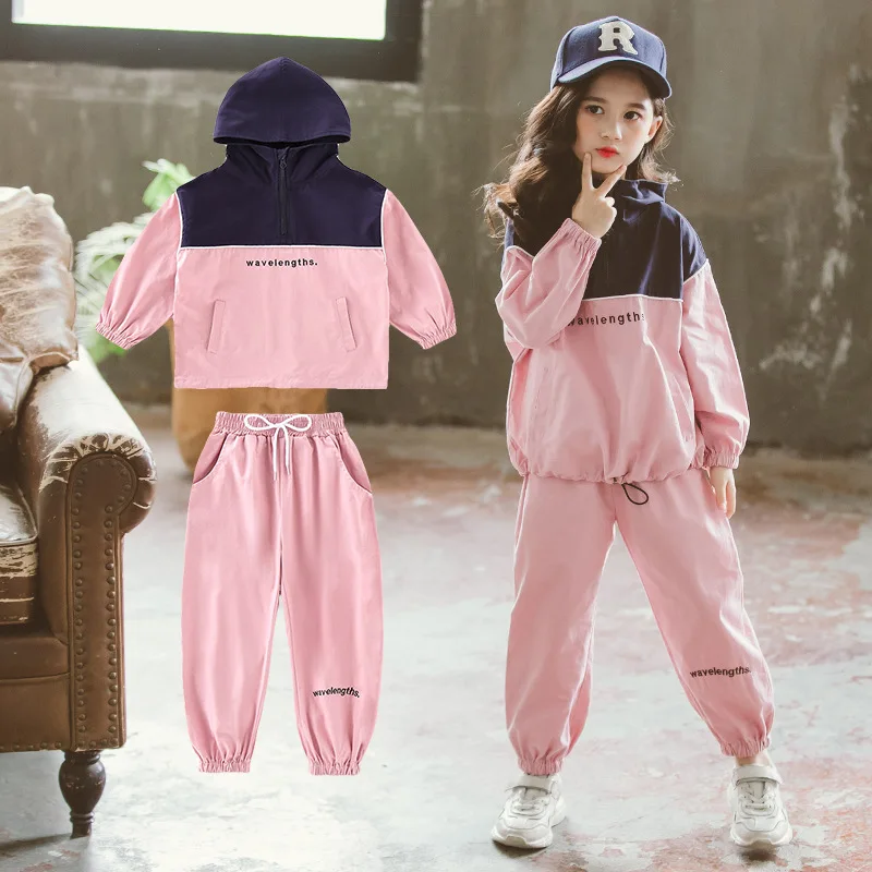 Children Mixed Colors Set 2019 Girls Autumn Lettered Hooded Sports Both Sets of Big Boy Western Style Childrenswear
Children Mixed Colors Set 2019 Girls Autumn Lettered Hooded Sports Both Sets of Big Boy Western Style Childrenswear
