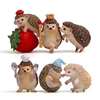 Mini Cute Hedgehog Resin Figurine Glass Desktop Decor Fairy Garden Accessory Collectable Models
Mini Cute Hedgehog Resin Figurine Glass Desktop Decor Fairy Garden Accessory Collectable Models