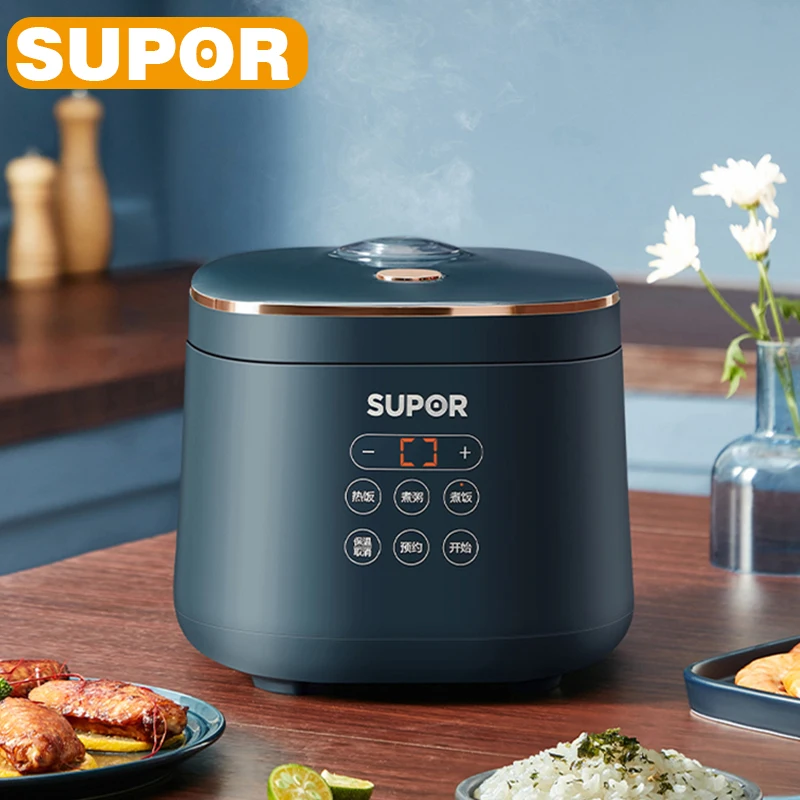 

SUPOR Rice Cooker 1.8L Capacity Small Smart Electric Cooker Multifunction Full Automatic Rice Cooker Suitable For 1-4 People