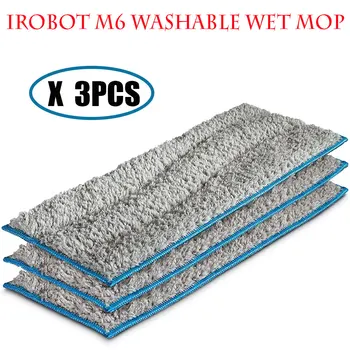 Microfiber 3pcs/Lot Washable wet sweeping Pad mop cloths mopping pads for iRobot Braava M6 Free Post
Microfiber 3pcs/Lot Washable wet sweeping Pad mop cloths mopping pads for iRobot Braava M6 Free Post
