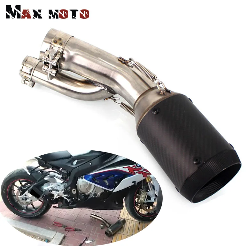 Для BMW S1000RR S1000XR S1000R S1000 RR S 1000 XR R 2018 2017 мотоцикл глушитель выхлопной системы трубы