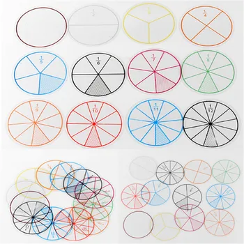 12pcs/lot Math Fractions Circles Toy Plastic Numbered Fractions Circles Math Chips Mathematics Number Toy Wholesale Dia. 8cm
12pcs/lot Math Fractions Circles Toy Plastic Numbered Fractions Circles Math Chips Mathematics Number Toy Wholesale Dia. 8cm