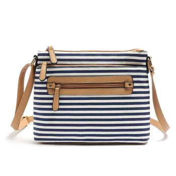 2020 New Female Canvas Shoulder Bag Ladies Patchwork Stripe Crossbody Bags for Women Small Messenger Bags for Travel Sling Bag 
2020 New Female Canvas Shoulder Bag Ladies Patchwork Stripe Crossbody Bags for Women Small Messenger Bags for Travel Sling Bag