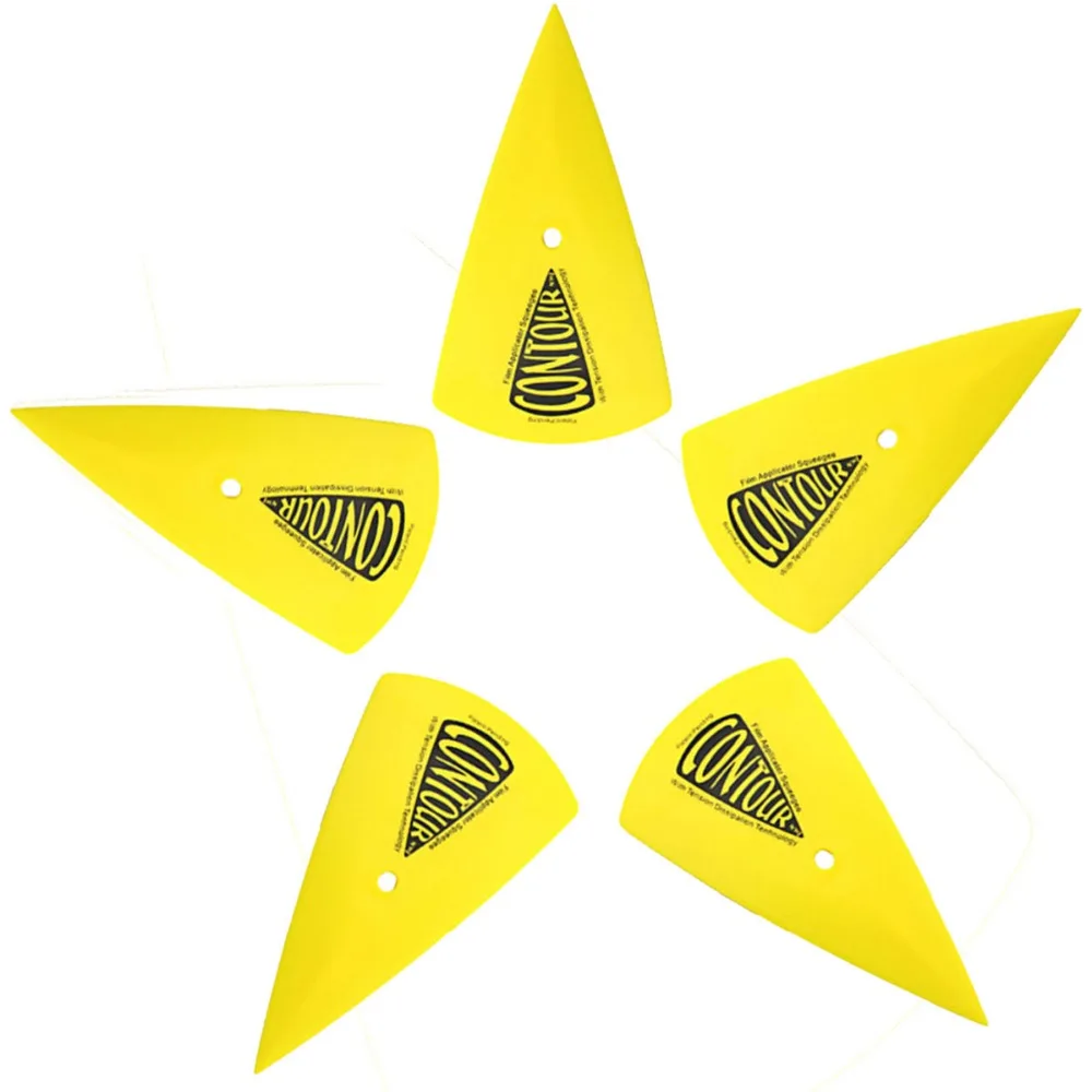 5pcs Yellow Plastic Contour Film Wrap Tint Tinting Tools Glass Cleaning Vehicles Snow Removal Scraper Vinyl Install Tools 5A13
5pcs Yellow Plastic Contour Film Wrap Tint Tinting Tools Glass Cleaning Vehicles Snow Removal Scraper Vinyl Install Tools 5A13