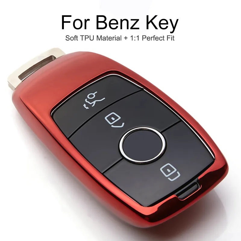 TPU Car Key Cover Case For Mercedes Benz E Class C A S W176 C180 W211 W204 CLA AMG W124 w203 Key Chain Ring Shell Accessories
TPU Car Key Cover Case For Mercedes Benz E Class C A S W176 C180 W211 W204 CLA AMG W124 w203 Key Chain Ring Shell Accessories
