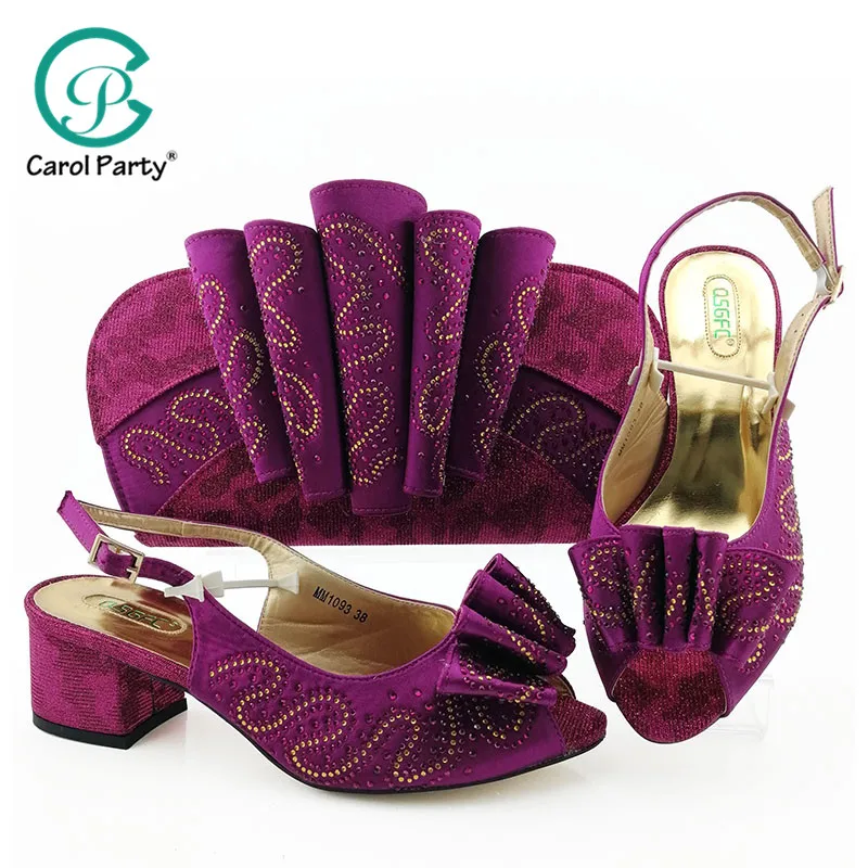 Magenta Color Shoes With Matching Bag Set Italian design Women's Party Shoes and Bag Set Nigerian Women High shoes And Handbag
Magenta Color Shoes With Matching Bag Set Italian design Women's Party Shoes and Bag Set Nigerian Women High shoes And Handbag