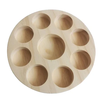 Round Natural Wood Essential Oil Display Stand Cosmetic Makeup Storage Perfume Holders Wood Shelf Display Stand Container
Round Natural Wood Essential Oil Display Stand Cosmetic Makeup Storage Perfume Holders Wood Shelf Display Stand Container