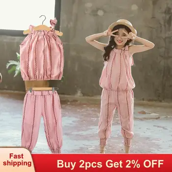 Mayfair Cabin 2020 Summer Baby Girl Sleeveless Shirt Top Girls Clothes 2pcs Suits+ Nine pants Sets Baby Girls Solid Color Suits
Mayfair Cabin 2020 Summer Baby Girl Sleeveless Shirt Top Girls Clothes 2pcs Suits+ Nine pants Sets Baby Girls Solid Color Suits