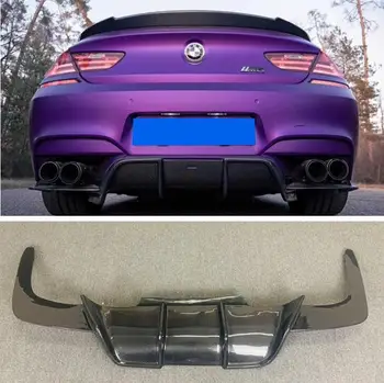 V STYLE REAL CARBON FIBER REAR BUMPER TRUNK LIP SPOILER DIFFUSER For BMW F06 F12 F13 M6 Grand Coupe 640i 650i 2013-up
V STYLE REAL CARBON FIBER REAR BUMPER TRUNK LIP SPOILER DIFFUSER For BMW F06 F12 F13 M6 Grand Coupe 640i 650i 2013-up