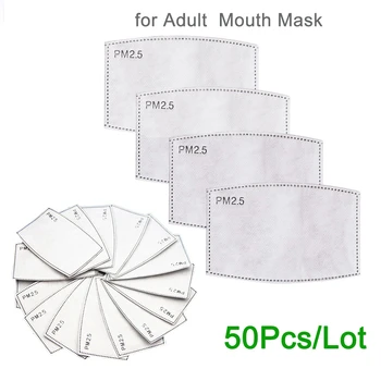 50 pieces 5 Layers PM2.5 Activated Carbon Filter for Mouth Mask Dust Mask Filter Protective Filter Media Flu-proof Filter
50 pieces 5 Layers PM2.5 Activated Carbon Filter for Mouth Mask Dust Mask Filter Protective Filter Media Flu-proof Filter