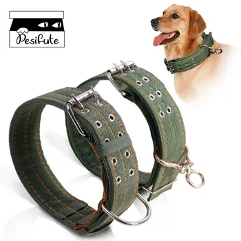 Large Dog Collar Strong Canvas Nylon Thickened Widening Metal Buckle Adjustable Collar for Medium Large Dogs
Large Dog Collar Strong Canvas Nylon Thickened Widening Metal Buckle Adjustable Collar for Medium Large Dogs