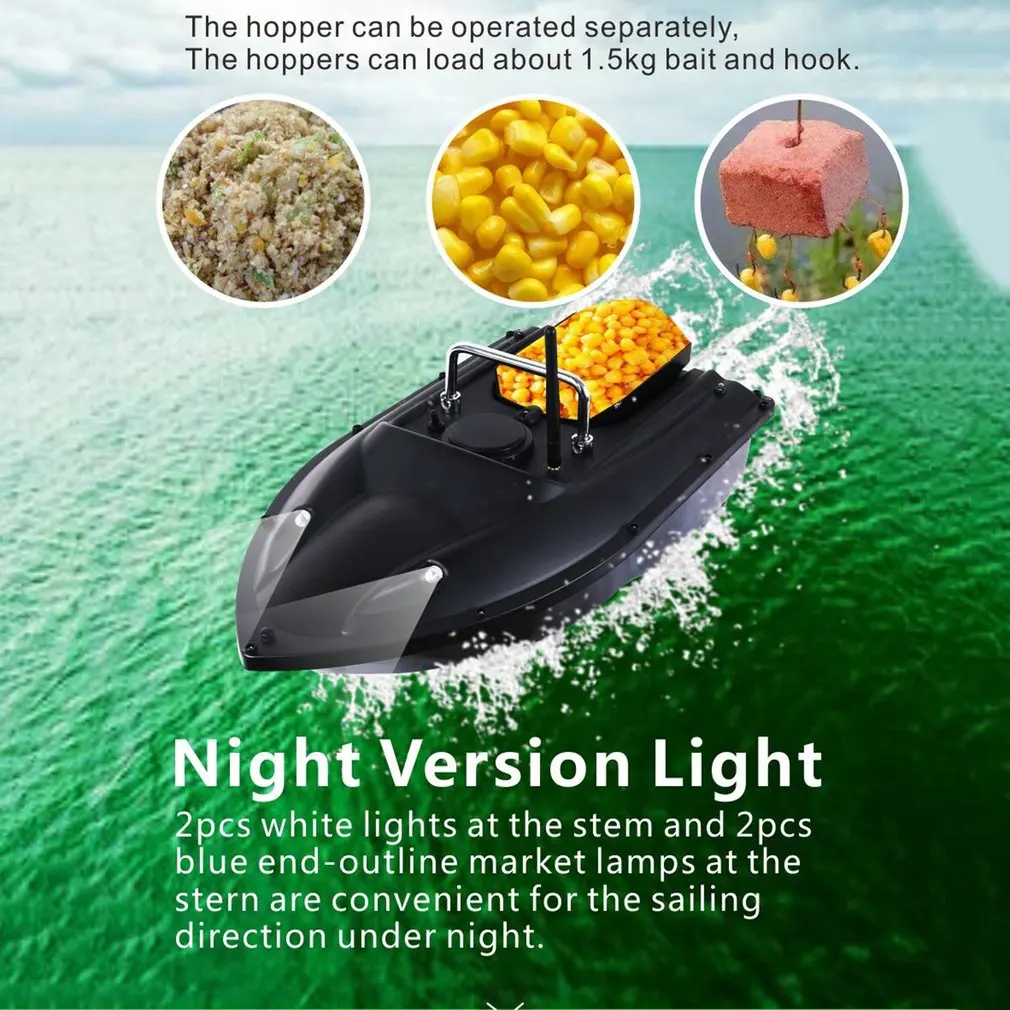 D13 Smart RC Bait Boat Dual Motor Fish Finder Ship Boat Remote Control 500m Fishing Boats Speedboat Fishing Tool Toys
D13 Smart RC Bait Boat Dual Motor Fish Finder Ship Boat Remote Control 500m Fishing Boats Speedboat Fishing Tool Toys