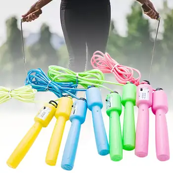2.8M Mechanical Counting Bodybuilding Jump Ropes Comfortable Handle Fitness Aerobic Exercise Competition Jump Skipping Rope
2.8M Mechanical Counting Bodybuilding Jump Ropes Comfortable Handle Fitness Aerobic Exercise Competition Jump Skipping Rope
