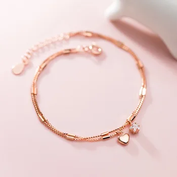 Authentic REAL. 925 Sterling Silver Jewelry Double Rows layered STAR &Heart Straight lucky bar chain Bracelet GTLS933
Authentic REAL. 925 Sterling Silver Jewelry Double Rows layered STAR &Heart Straight lucky bar chain Bracelet GTLS933