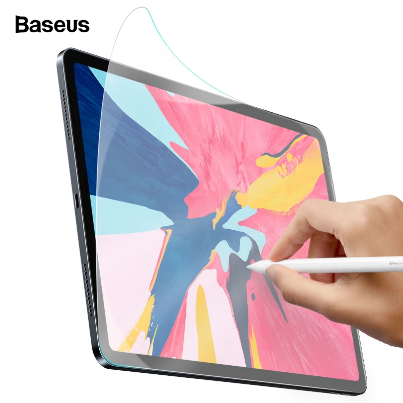 Baseus Paper Like Screen Protector For iPad Pro 2018 12.9 11 10.5 9.7 7.9 inch Matte Anti Glare Portect Film For iPad 2019 10.2
Baseus Paper Like Screen Protector For iPad Pro 2018 12.9 11 10.5 9.7 7.9 inch Matte Anti Glare Portect Film For iPad 2019 10.2