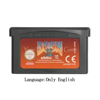 For Nintendo GBA Video Game Cartridge Console Card Doom 2 EU Version 
For Nintendo GBA Video Game Cartridge Console Card Doom 2 EU Version