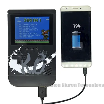 10000mAh Retro Portable Mini Handheld Game Console Power Banks Function 8-Bit 3.0 Inch Color LCD Game Player Built-in 300 games
10000mAh Retro Portable Mini Handheld Game Console Power Banks Function 8-Bit 3.0 Inch Color LCD Game Player Built-in 300 games