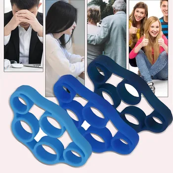1Pc Finger Gripper Stretcher silicon finger Resistance Bands Hand Extensor Exercise Strength Trainer Set Fitness Equipment
1Pc Finger Gripper Stretcher silicon finger Resistance Bands Hand Extensor Exercise Strength Trainer Set Fitness Equipment