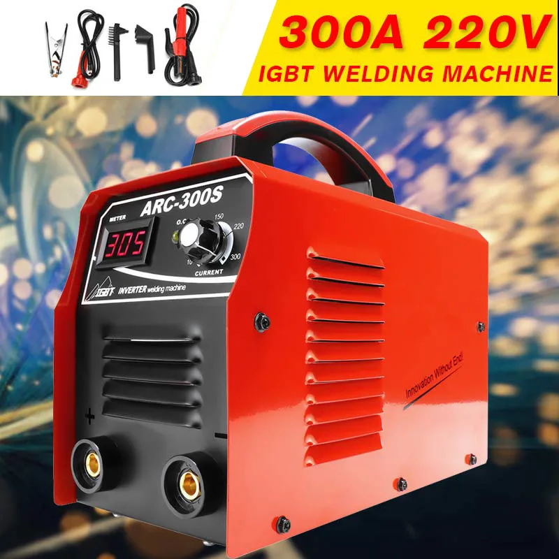 300A Mini IGBT Inverter Welding Machine MMA ARC-300 Arc Welders 220V With LED Display
300A Mini IGBT Inverter Welding Machine MMA ARC-300 Arc Welders 220V With LED Display