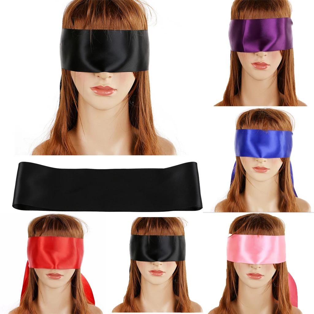 Soft Silk Satin Eye Mask Shade Blindfold Ribbon Restraint Belt Patch Accessories for Adults Game Flirt Masque Belt Eye Patch
Soft Silk Satin Eye Mask Shade Blindfold Ribbon Restraint Belt Patch Accessories for Adults Game Flirt Masque Belt Eye Patch