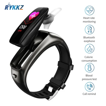 TB02 Fitness Bracelet Wireless Bluetooth Earphone 2 In 1 Pedometer Heart rate monitor Call Remind Waterproof Sport Smart Watch
TB02 Fitness Bracelet Wireless Bluetooth Earphone 2 In 1 Pedometer Heart rate monitor Call Remind Waterproof Sport Smart Watch
