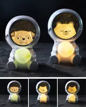Cute Pet Astronaut Night Light for Galaxy Guardian Creative Personality Bedroom Decoration Lights Star Light Kids Toy Night Lamp
Cute Pet Astronaut Night Light for Galaxy Guardian Creative Personality Bedroom Decoration Lights Star Light Kids Toy Night Lamp