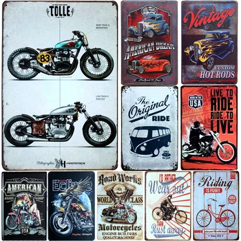 License Plate Vintage Motorcycles Metal Signs Home Decor Vintage Tin Signs Pub Vintage Decorative Plates Metal Wall Art Hot
License Plate Vintage Motorcycles Metal Signs Home Decor Vintage Tin Signs Pub Vintage Decorative Plates Metal Wall Art Hot
