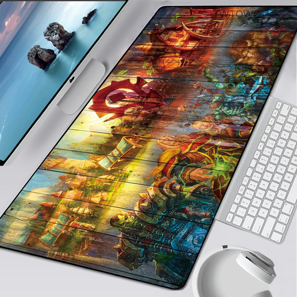 WOW XL Speed Computer Mouse Pad Gaming MousePad Large Soft Gamer XXL Mause Carpet PC Desk Mat Keyboard For Dota 2 | Компьютеры и офис