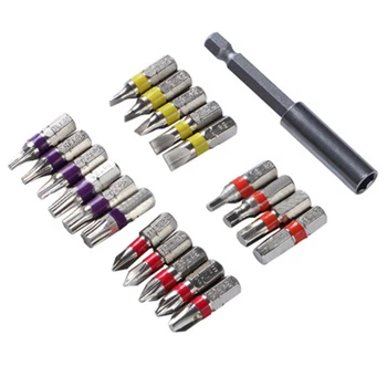 20PCS Security Bit Set Tamper Proof Screwdriver Drill Bit Screw Driver Bits With Holder 1/4" Hex Driver Bits
20PCS Security Bit Set Tamper Proof Screwdriver Drill Bit Screw Driver Bits With Holder 1/4" Hex Driver Bits