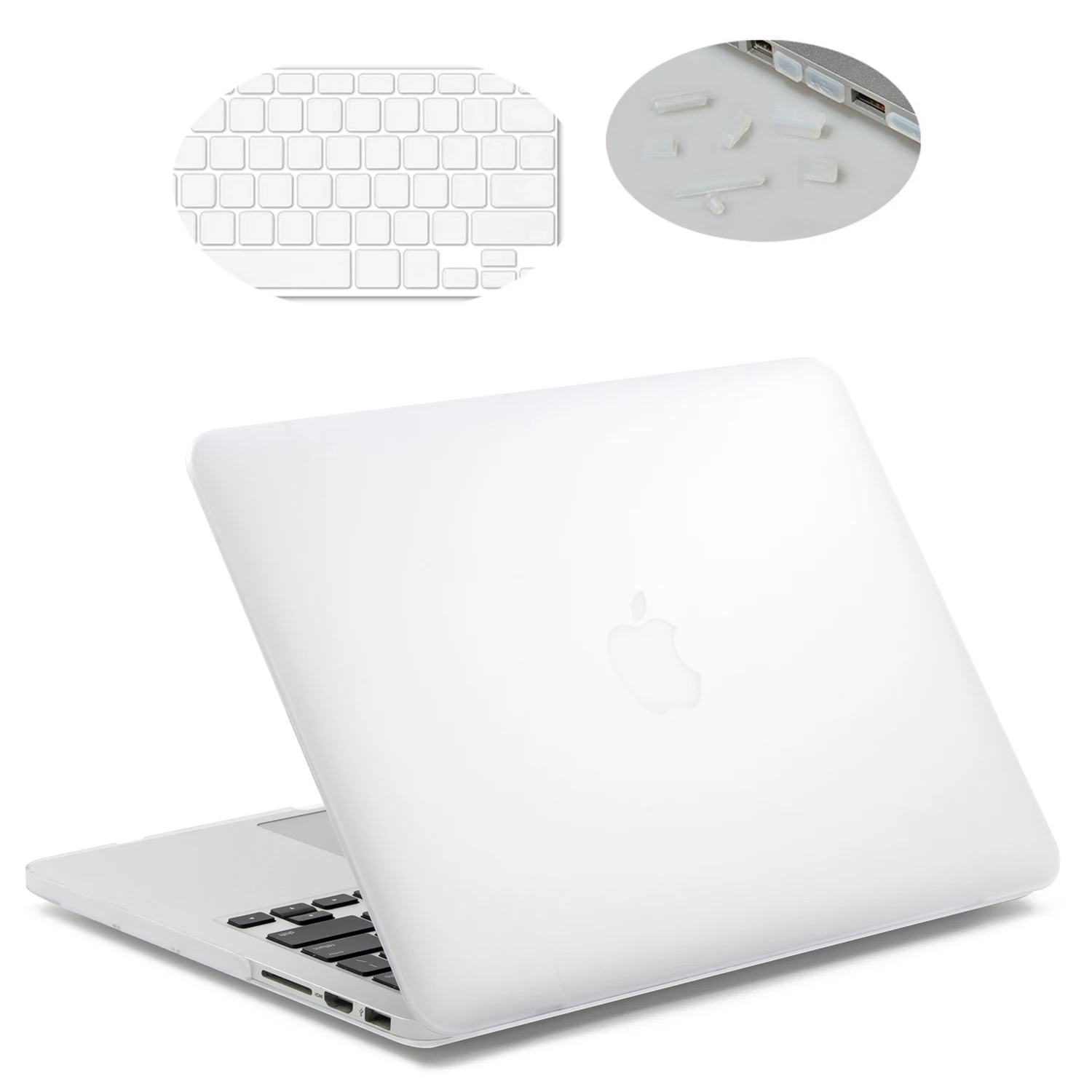 laptop Case for MacBook Pro 13 A1425 A1502(Thunderbolt 3),with Keyboard Cover and Port Plugs Matte Finish Case with Rubber Feet
laptop Case for MacBook Pro 13 A1425 A1502(Thunderbolt 3),with Keyboard Cover and Port Plugs Matte Finish Case with Rubber Feet