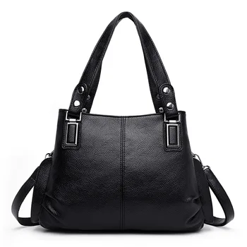 3 Pockets Shoulder Crossbody Genuine Leather Bags for Women 2020 Luxury Handbags Women Bags Designer Big Ladies Hand Bags
3 Pockets Shoulder Crossbody Genuine Leather Bags for Women 2020 Luxury Handbags Women Bags Designer Big Ladies Hand Bags