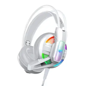 Bass Gaming Headset Computer Gaming Subwoofer Headphones PC Over Ear Light Earphone Headset
Bass Gaming Headset Computer Gaming Subwoofer Headphones PC Over Ear Light Earphone Headset