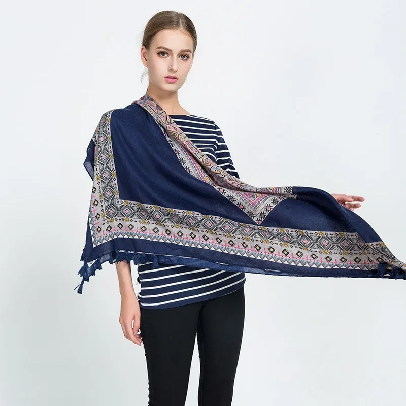 2020 Retro Style New Style for Autumn and Winter Scarf National Style Diamond Geometric Pattern All-match Tassels Scarf Shawl
2020 Retro Style New Style for Autumn and Winter Scarf National Style Diamond Geometric Pattern All-match Tassels Scarf Shawl