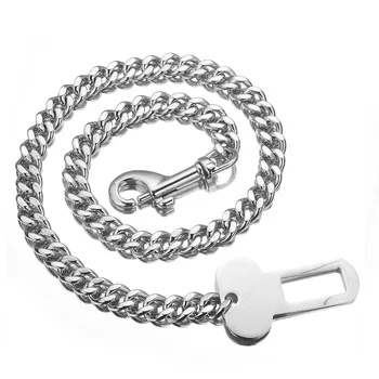 Tiasri Pet Seat Belt Buckle Take a Bus Safety Rope High Quality Stainless Steel Chain Small Medium Large Dogs Bulldog 12mm
Tiasri Pet Seat Belt Buckle Take a Bus Safety Rope High Quality Stainless Steel Chain Small Medium Large Dogs Bulldog 12mm