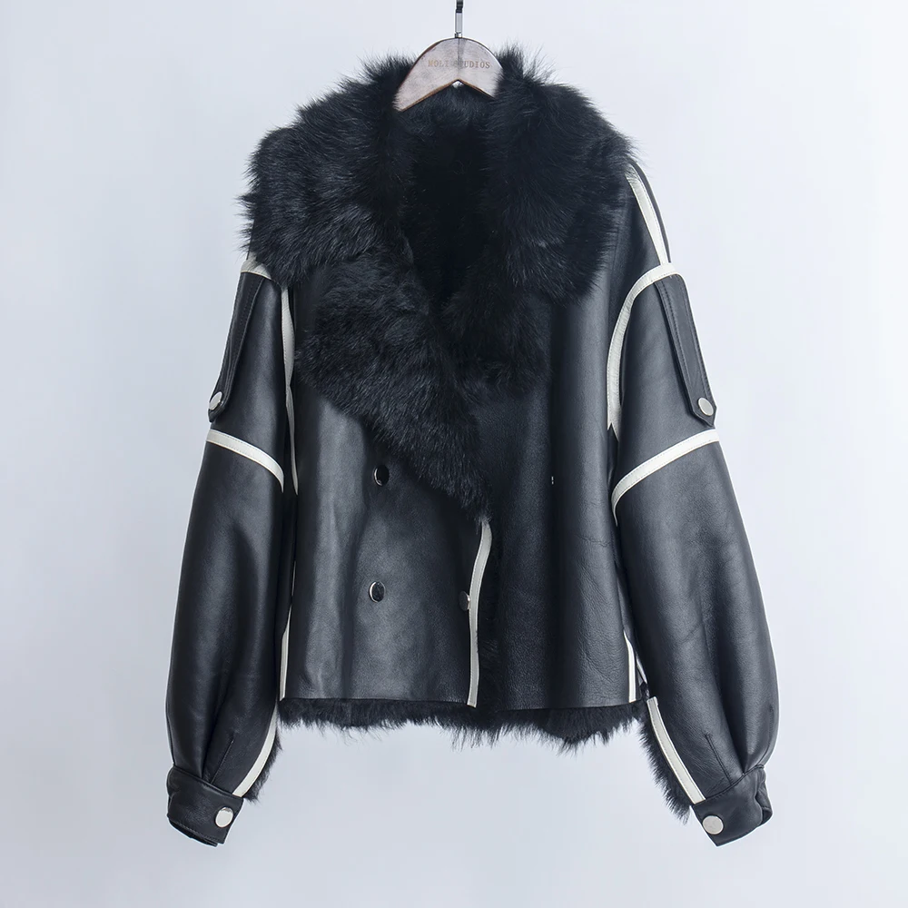 Winter coat women real fur coat natural tuscan sheep fur genuine leather jacket plus size 2019 overcoat luxury clothes short
Winter coat women real fur coat natural tuscan sheep fur genuine leather jacket plus size 2019 overcoat luxury clothes short
