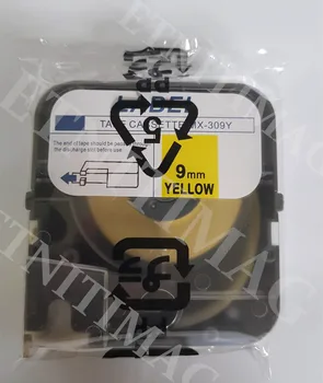 9mm yellow cassette tapes label lm-wx309y for cable I.D Printer max letatwin wire marker tube printer lm-390a/pc,lm-380a,lm-400a 
9mm yellow cassette tapes label lm-wx309y for cable I.D Printer max letatwin wire marker tube printer lm-390a/pc,lm-380a,lm-400a