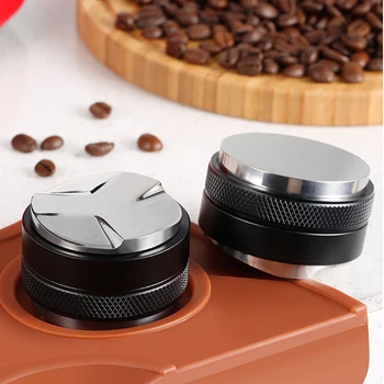 51mm Espresso Tamper & Distributor, Dual Head Coffee Leveler, Adjustable Depth-Professional Espresso Hand Tampers
51mm Espresso Tamper & Distributor, Dual Head Coffee Leveler, Adjustable Depth-Professional Espresso Hand Tampers
