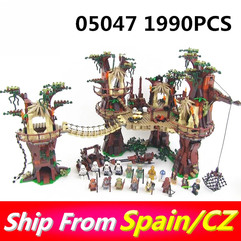 The star wars EWOK Village THE starwars 05047 set 1990pcs Building Blocks toys Treetop home kids Bricks toy 10236
The star wars EWOK Village THE starwars 05047 set 1990pcs Building Blocks toys Treetop home kids Bricks toy 10236
