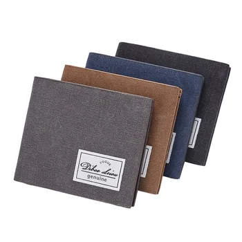 New Retro short men's wallet casual Short wallet fashion canvas multi-function card Ultra-thin Wallet
New Retro short men's wallet casual Short wallet fashion canvas multi-function card Ultra-thin Wallet