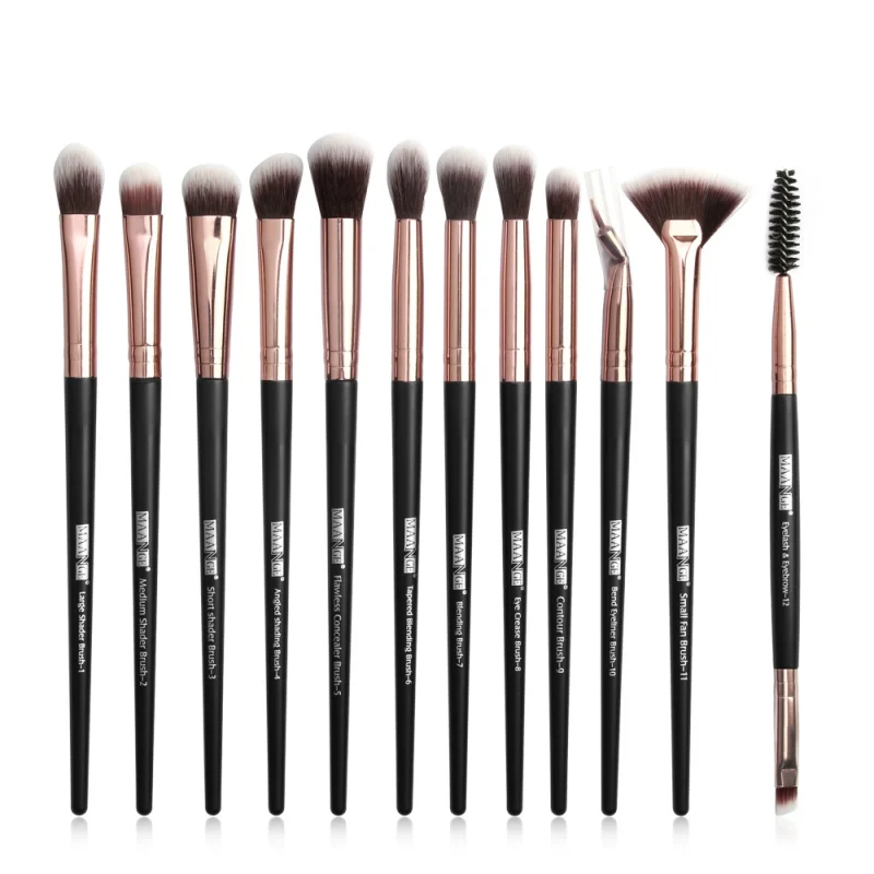 New 12 pcs Makeup Brushes sets foundation Eyeshadow Eyelashes Blush Lip Powder Plastic handle makeup brush Face maquiagem
New 12 pcs Makeup Brushes sets foundation Eyeshadow Eyelashes Blush Lip Powder Plastic handle makeup brush Face maquiagem