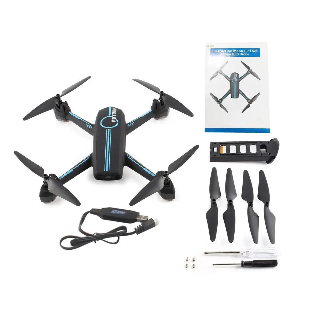 JINXINGDA 528 GPS Positioning RC FPV Drone Quadcopter with 720P HD Wifi Camera Real-Time Waypoint Flight Follow me
JINXINGDA 528 GPS Positioning RC FPV Drone Quadcopter with 720P HD Wifi Camera Real-Time Waypoint Flight Follow me