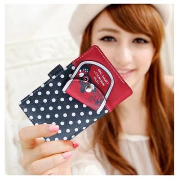 Woman Wallet Colorful Korean Version Lady Wallet Printing Two-fold Wallets Coin Purse Dot Personalized Wallets
Woman Wallet Colorful Korean Version Lady Wallet Printing Two-fold Wallets Coin Purse Dot Personalized Wallets